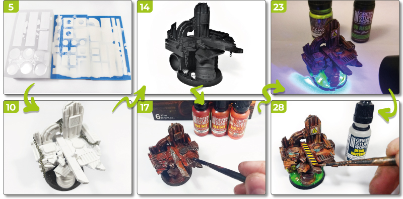Toxic bases for Necromunda - Advanced Tutorial